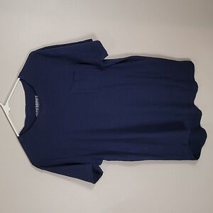 Knickerbocker Men Tshirt Tee Size M Navy Blue Short Sleeve Crewneck Casual Cotto